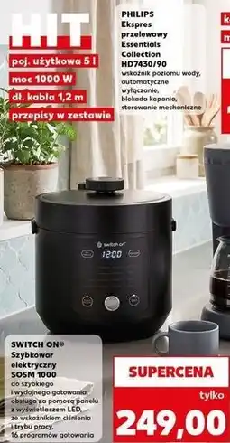 Kaufland Szybkowar elektryczny SOSM 1000 oferta