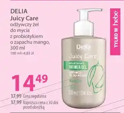 Hebe DELIA Juicy Care odżywczy żel do mycia oferta