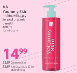 Hebe AA Yoummy Skin multinawilżający żel pod prysznic damski oferta