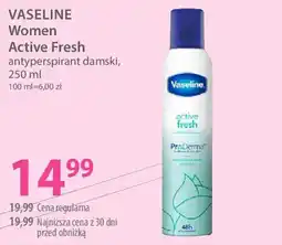 Hebe VASELINE Women Active Fresh antyperspirant damski oferta
