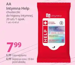 Hebe AA Intymna Help chusteczki do higieny intymnej oferta