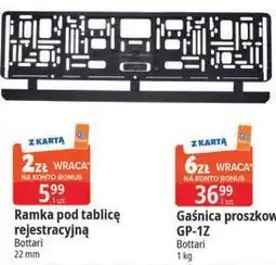 E.Leclerc Ramka pod tablicę rejestracyjną Bottari oferta