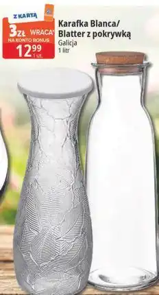 E.Leclerc Karafka Blanca/Blatter z pokrywką Galicja oferta