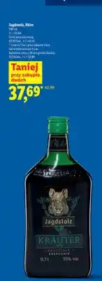 Lidl Likier Jagdstolz Kräuter oferta