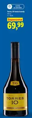 Lidl Brandy Torres 10-letnia oferta