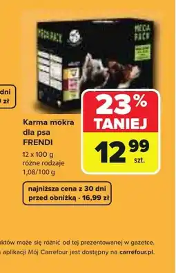 Carrefour Market Karma dla psa Frendi oferta