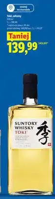 Lidl Whisky Suntory Toki oferta