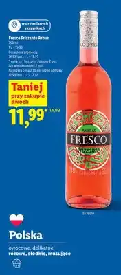 Lidl Wino Fresco Frizzante Arbuz oferta