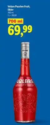 Lidl Likier Volare Passion Fruit oferta