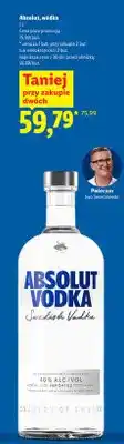 Lidl Wódka Absolut oferta