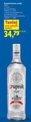 Lidl Wódka Krupnik Premium oferta