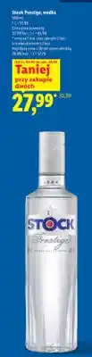 Lidl Wódka Stock Prestige oferta