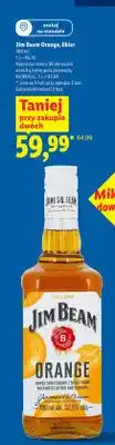 Lidl Likier Jim Beam Orange oferta