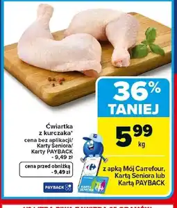 Carrefour Market Ćwiartka z kurczaka Carrefour oferta