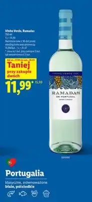 Lidl Wino Vinho Verde Ramadas oferta