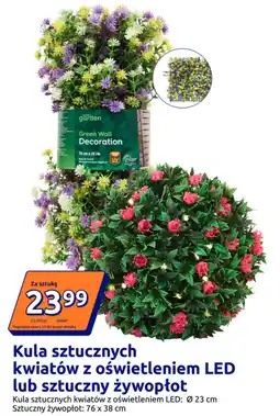 Action Kwiat sztuczny Green Garden oferta