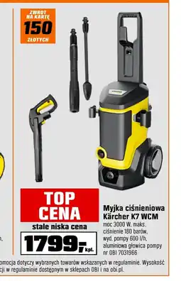 OBI Myjka ciśnieniowa Kärcher oferta