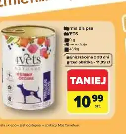 Carrefour Market Karma dla psa Vets oferta