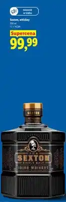 Lidl Whisky Sexton Single Malt Irish Whiskey oferta