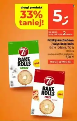 Dealz Przekąska chlebowa 7 Days Bake Rolls oferta