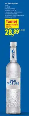 Lidl Wódka Pan Tadeusz oferta