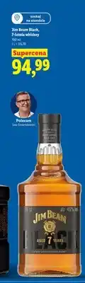Lidl Whisky Jim Beam Black 7-letnia oferta