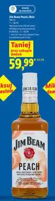 Lidl Likier Jim Beam Peach oferta