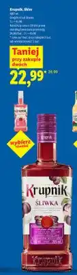 Lidl Likier Krupnik Śliwka oferta