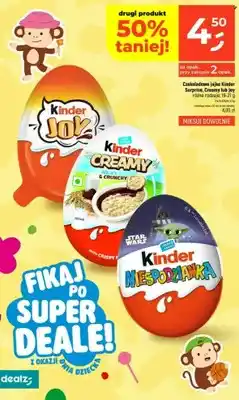 Dealz Czekoladowe jajko Kinder Joy oferta