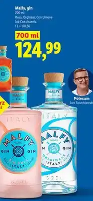 Lidl Gin Malfy Con Arancia oferta