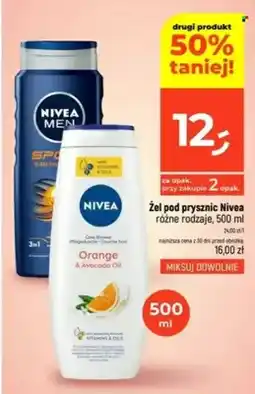 Dealz Żel pod prysznic Nivea oferta