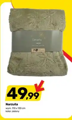 Bricomarche Narzuta Decoris 170x130cm zielona oferta