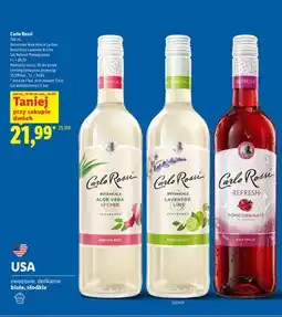 Lidl Wino Carlo Rossi Botanicals Aloe Vera & Lychee oferta