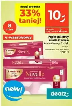 Dealz Papier toaletowy Nuvelle Premium 4-warstwowy oferta
