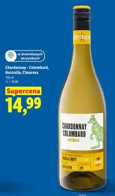 Lidl Wino białe Chardonnay Colombard Australia Cimarosa oferta