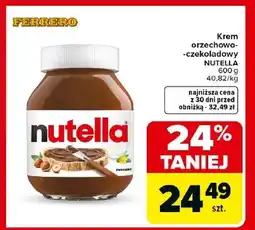 Carrefour Krem czekoladowy Nutella oferta