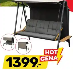 Bricomarche Huśtawka z roletą 215x120x179cm oferta