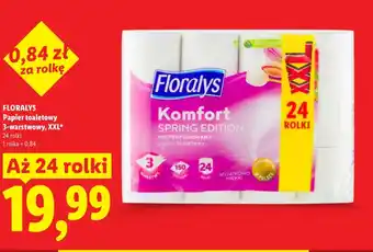 Lidl Papier toaletowy Floralys oferta