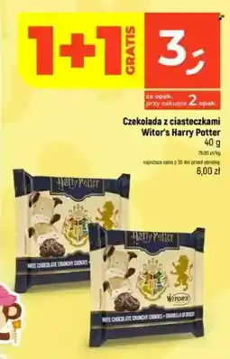 Dealz Czekolada z ciasteczkami Witor's Harry Potter oferta