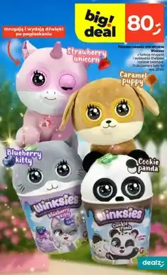 Dealz Pluszowa zabawka interaktywna Winksies Cookie Panda oferta