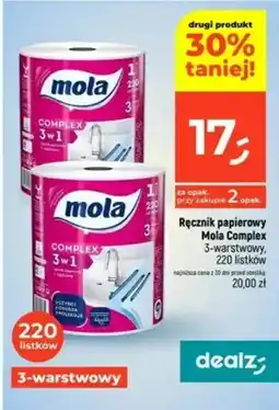 Dealz Ręcznik papierowy Mola Complex 3-warstwowy oferta