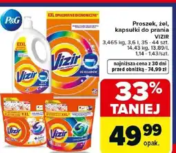 Carrefour Proszek do prania Vizir oferta