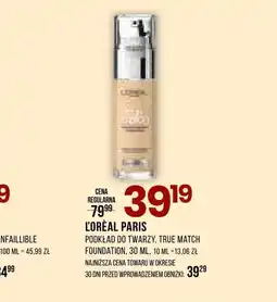 Drogerie Natura Podkład do twarzy L'Oréal Paris oferta