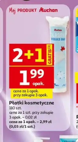 Auchan Płatki kosmetyczne oferta