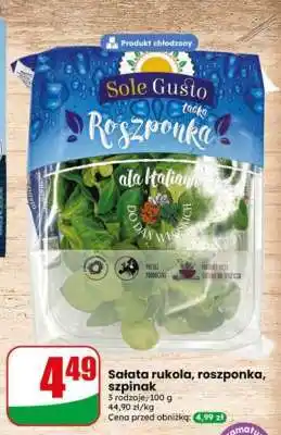 Dino Salata rukola roszponka szpinak oferta