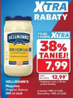 Kaufland HELLMANN'S Majonez Original, Babuni 500 ml słoik oferta