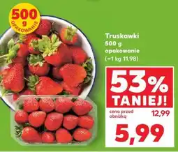 Kaufland Truskawki 500 g opakowanie oferta
