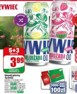 Dino Napój piwny Żywiec oferta