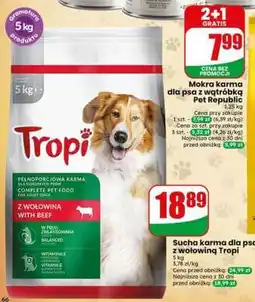Dino Sucha karma dla psów z wołowiną Tropi oferta