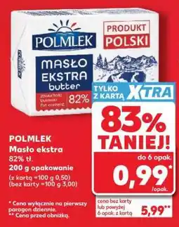 Kaufland POLMLEK Masło ekstra 82% tł oferta